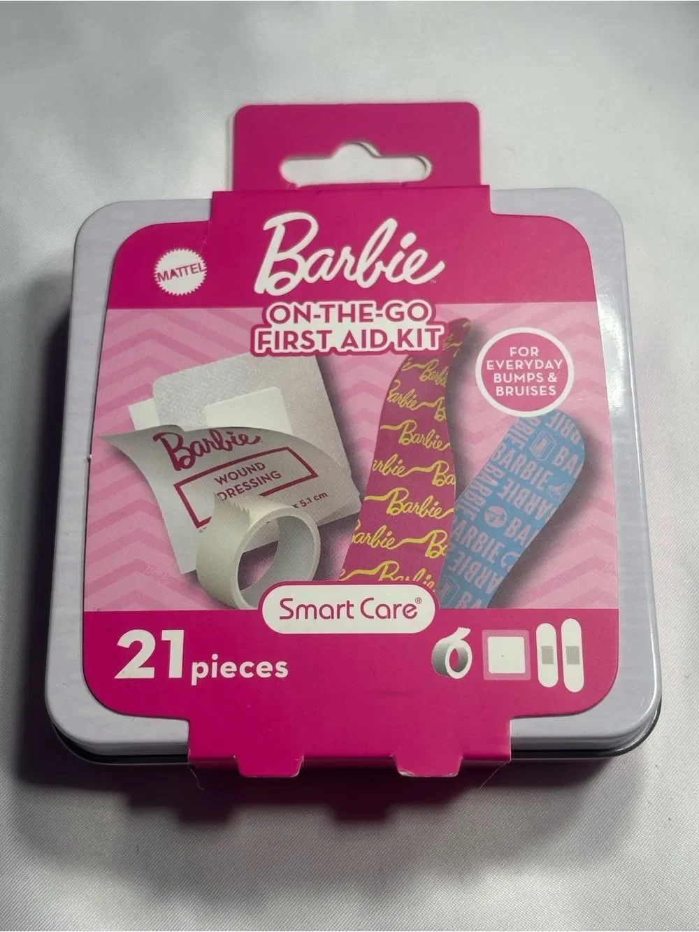 8 New Barbie Pink Sticker Sheets with Matching Pink Accessories Bundle